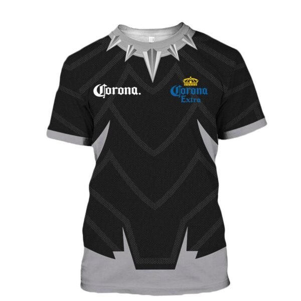Corona Extra Black Panther Armor T-Shirt