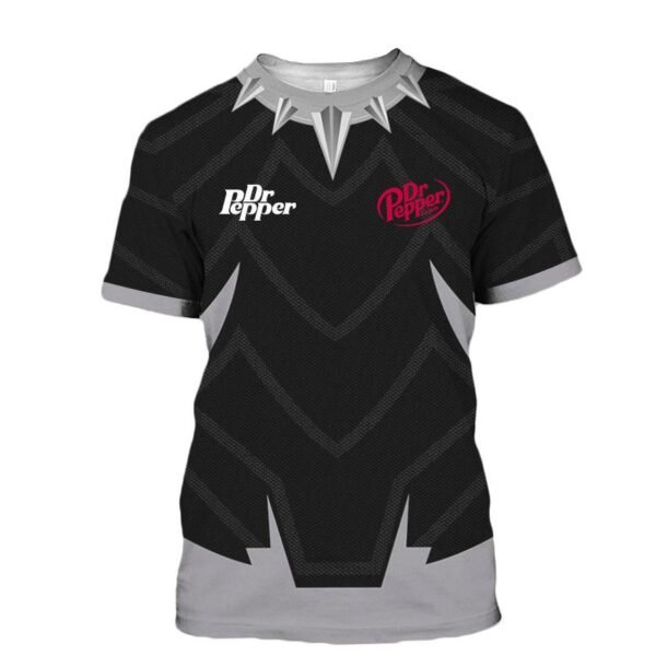 Dr Pepper Black Panther Armor T-Shirt