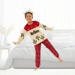 Marlboro Christmas Cherry Family Pajamas Set