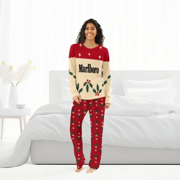 Marlboro Christmas Cherry Family Pajamas Set