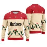 Marlboro Chrismas Cherry Ugly Sweater