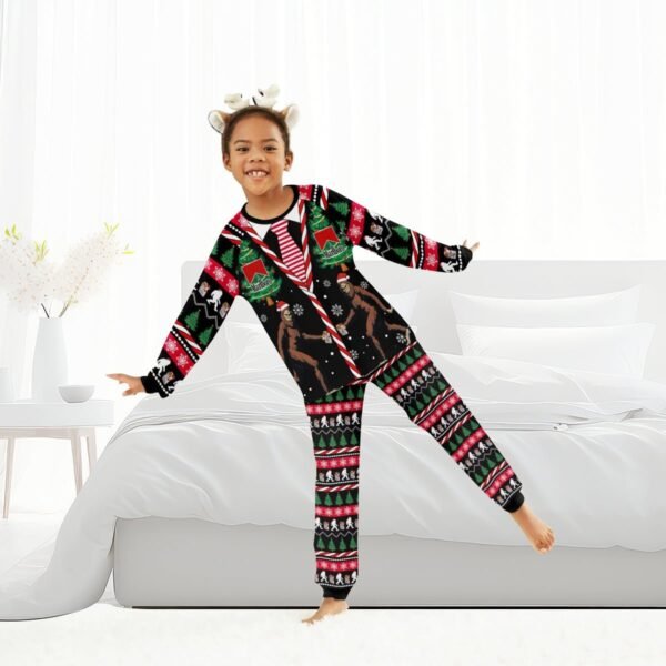 Marlboro Christmas Bigfoot Family Pajamas Set
