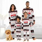 Marlboro Christmas Holiday Family Pajamas Set