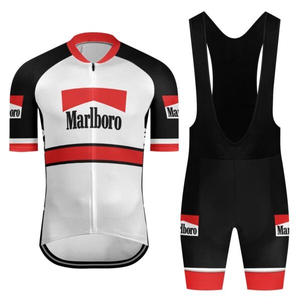 Marlboro Stripe Men's Cycling Jersey Set