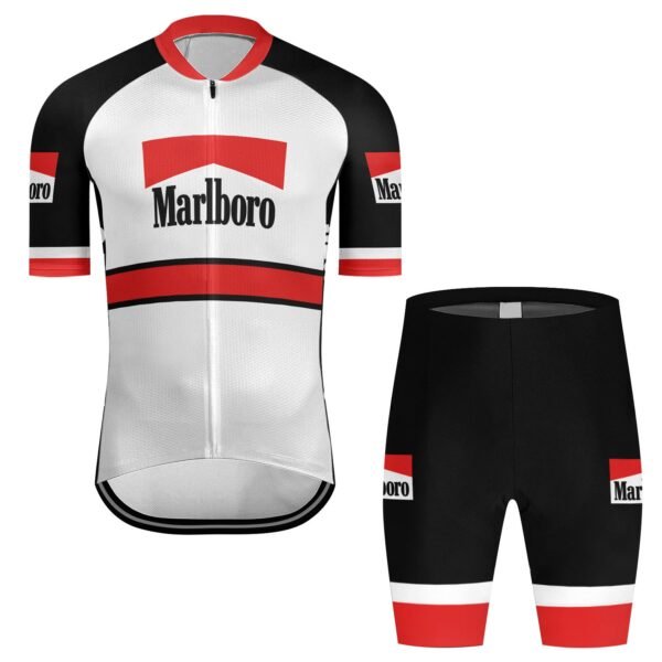 Marlboro Stripe Men's Cycling Jersey Set