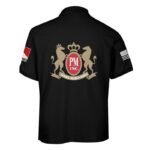 Marlboro USA Flag Men's Plus Size Polo Shirt