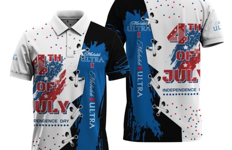 Commemorating July 4th with American Flag Polo Shirts - Flexiquor.com