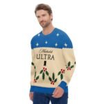 Michelob Ultra Chrismas Cherry Ugly Sweater