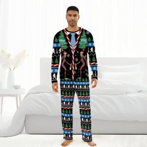 Michelob Ultra Christmas Bigfoot Family Pajamas Set - Flexiquor.com