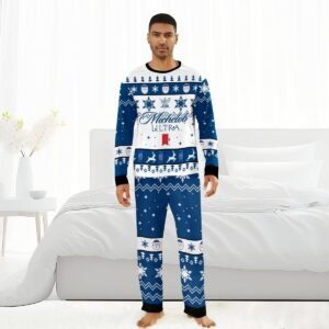 Michelob Ultra Christmas Family Pajamas Set - Flexiquor.com