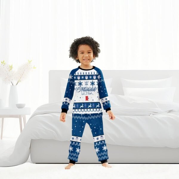 Michelob Ultra Christmas Family Pajamas Set