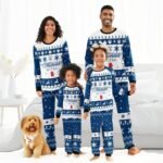Michelob Ultra Christmas Family Pajamas Set