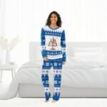 Michelob Ultra Christmas Tree Family Pajamas Set