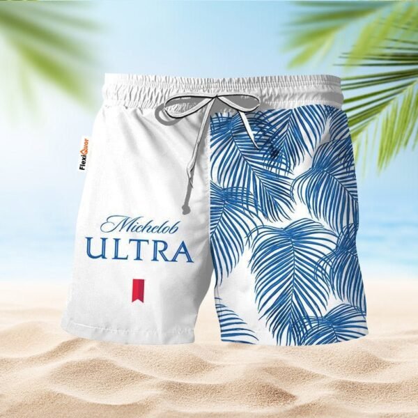 Michelob Ultra Fern Swim Trunks
