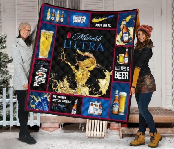 Michelob Ultra Flannel Blanket