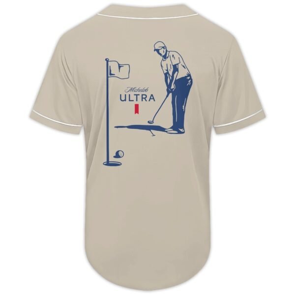 Michelob Ultra Golf Player Baseball Jersey