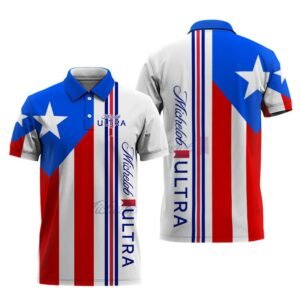Michelob Ultra Puerto Rican Polo Shirt