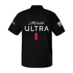 Michelob Ultra USA Flag Button Shirt