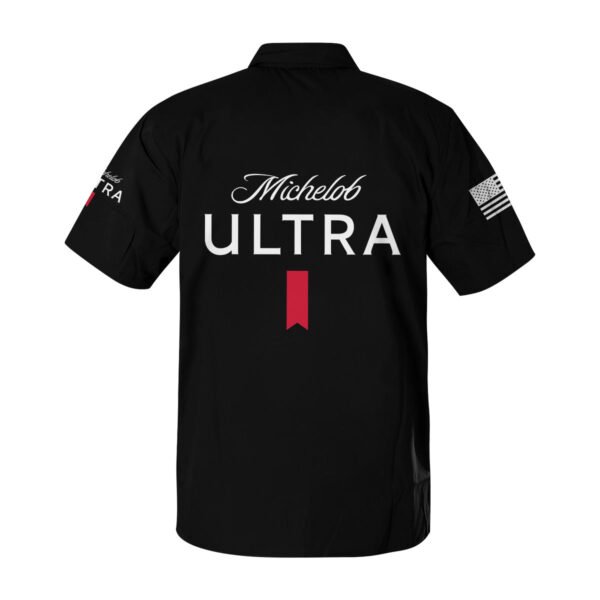 Michelob Ultra USA Flag Button Shirt