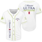 Michelob Ultra White Baseball Jersey