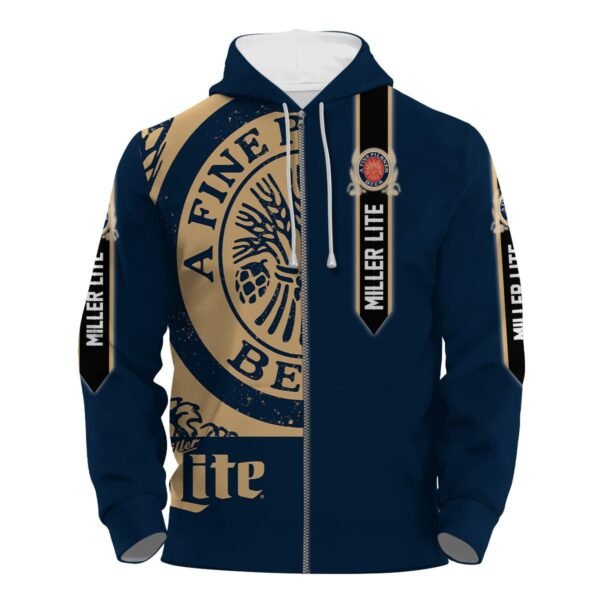 Miller Lite Classic Heritage Hoodie & Zip Hoodie
