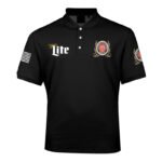 Miller Lite Men's Plus Size Polo Shirt