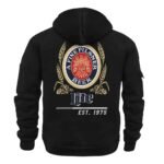 Miller Lite Scratches Marks Quarter Zip Hooded Sweatshirt