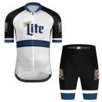 Miller Lite Stripe Men's Cycling Jersey Set