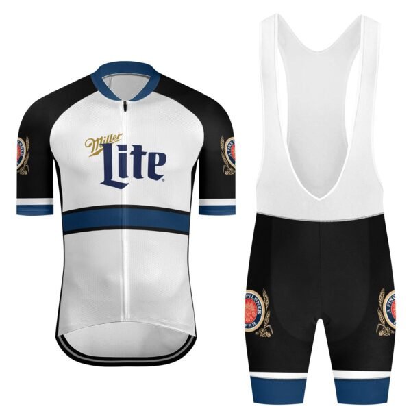 Miller Lite Stripe Men's Cycling Jersey Set