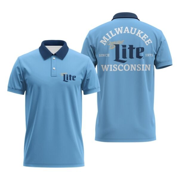 Milwaukee Miller Lite Polo Shirt