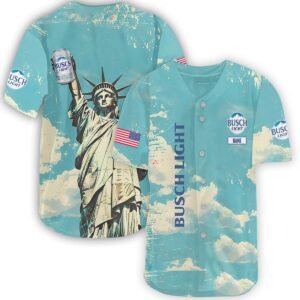 Personalized Busch Light Liberties Vintage Jersey Shirt