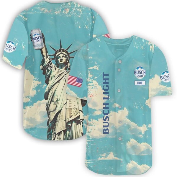 Personalized Busch Light Liberties Vintage Jersey Shirt