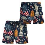 Fireball Liberties Vintage Flag Swim Trunks