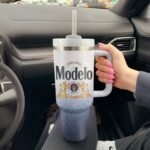 Modelo Cat In The Hat 40oz Tumbler With Handle