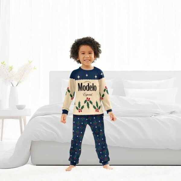 Modelo Christmas Cherry Family Pajamas Set
