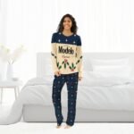 Modelo Christmas Cherry Family Pajamas Set