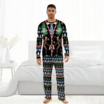 Modelo Christmas Bigfoot Family Pajamas Set