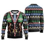 Modelo Christmas Bigfoot Ugly Sweater