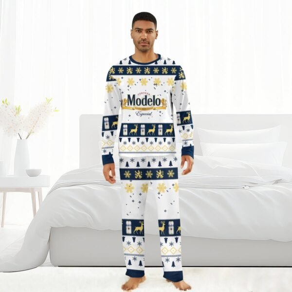 Modelo Christmas Holiday Family Pajamas Set
