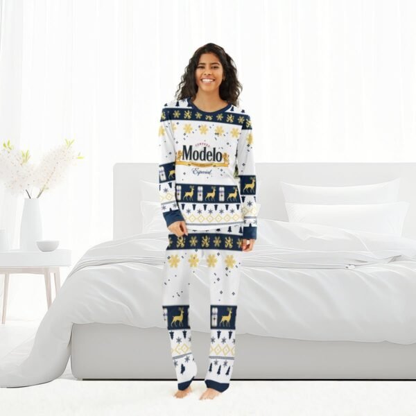Modelo Christmas Holiday Family Pajamas Set