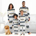 Modelo Christmas Holiday Family Pajamas Set