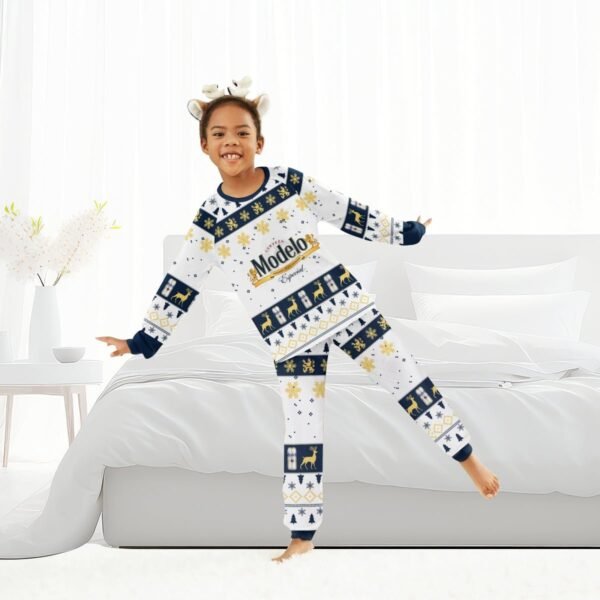 Modelo Christmas Holiday Family Pajamas Set