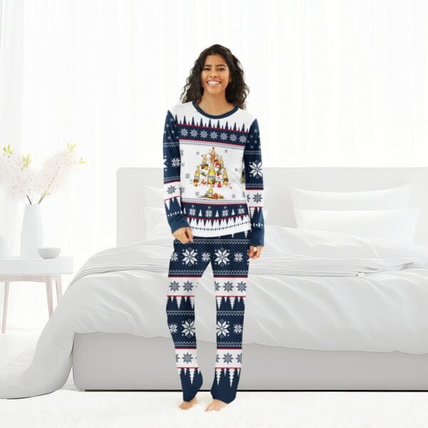 Modelo Christmas Tree Family Pajamas Set