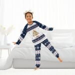 Modelo Christmas Tree Family Pajamas Set