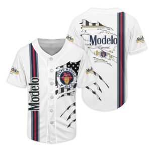 Modelo Claw Scratches Baseball Jersey