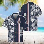 Modelo Flower Stripe Hawaiian Shirt