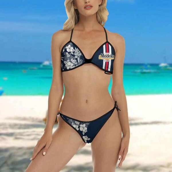 Modelo Flower Triangle Beach Bikini