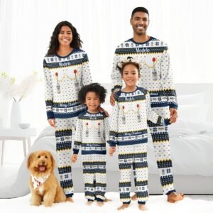 Modelo Merry Chistmas Family Pajamas Set