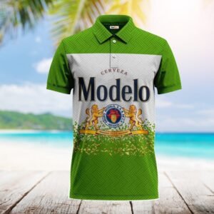 Modelo Series Green Polo Shirt - Flexiquor.com