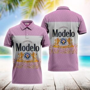 Modelo Series Pink Polo Shirt